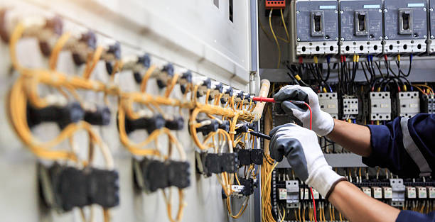 Professional Electrician technician working in Summit, NJ